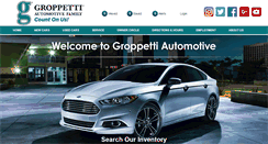 Desktop Screenshot of groppettiauto.com